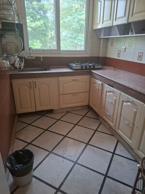 Kitchen in 4 BHK Builder Floor at Orchid Island, Sector 51 – for Sale