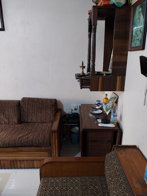 Living Room in 1 BHK Apartment at Prakruti Pearl, Ghodbunder Road – for Sale