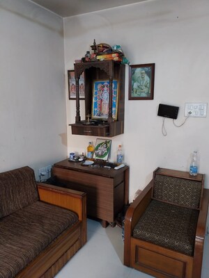 Living Room in 1 BHK Apartment at Prakruti Pearl, Ghodbunder Road – for Sale