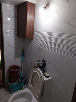 Bathroom in 1 BHK Apartment at Prakruti Pearl, Ghodbunder Road – for Sale