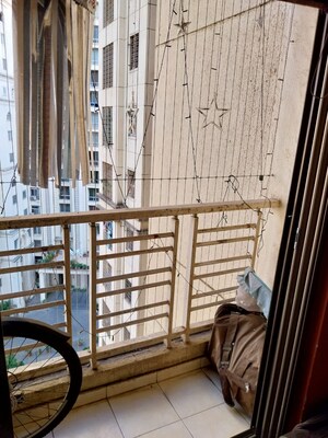 Balcony in 1 BHK Apartment at Prakruti Pearl, Ghodbunder Road – for Sale