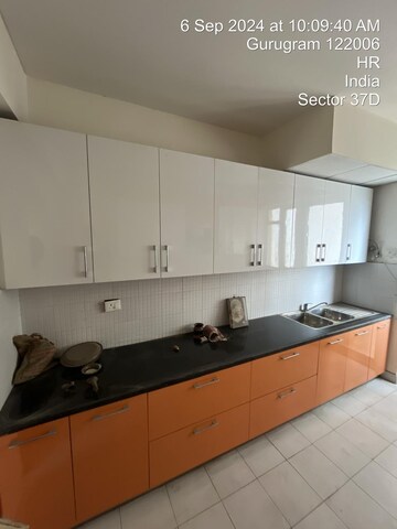 Kitchen in 4 BHK Apartment at BPTP Park Serene, Sector 37d – for Rent