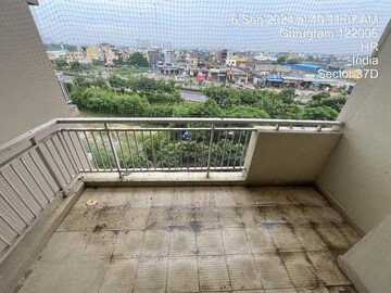 Balcony in 4 BHK Apartment at BPTP Park Serene, Sector 37d – for Rent