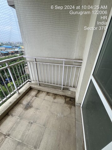 Balcony in 4 BHK Apartment at BPTP Park Serene, Sector 37d – for Rent