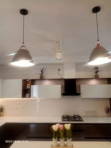 Kitchen in 3 BHK Builder Floor at Omaxe Ambrosia, North Mullanpur – for Rent