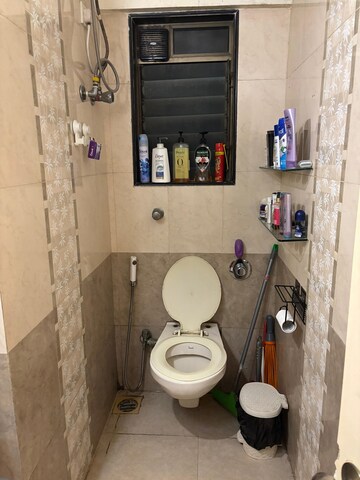 Bathroom in 1 BHK Apartment at Khar West – for Rent