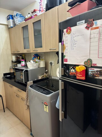 Kitchen in 1 BHK Apartment at Khar West – for Rent