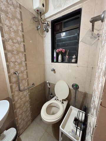 Bathroom in 1 BHK Apartment at Khar West – for Rent