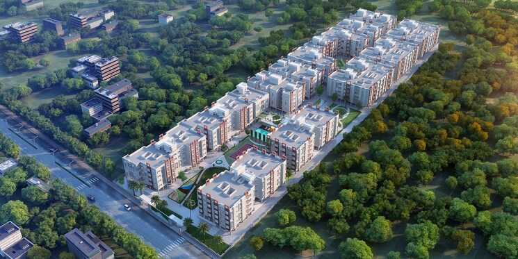 Exterior View, ranidanga 3 Bedroom 1235 Sq.Ft. Apartment In Ranidanga Siliguri 8830586