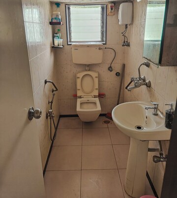 Bathroom in 2 BHK Apartment at Bandra West – for Rent