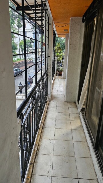 Balcony in 3 BHK Apartment at Khar West – for Rent
