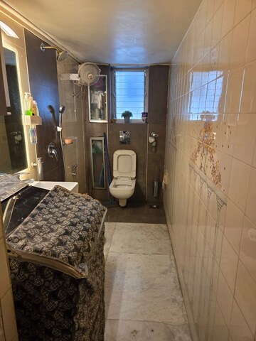 Bathroom in 3 BHK Apartment at Khar West – for Rent