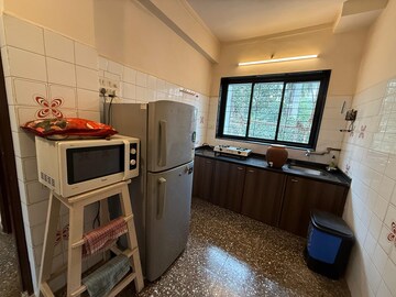 Kitchen in 1 BHK Apartment at Bandra West – for Rent