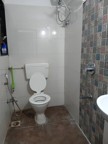 Bathroom in 2 BHK Apartment at Galaxy Pinnacle, Vile Parle East – for Rent