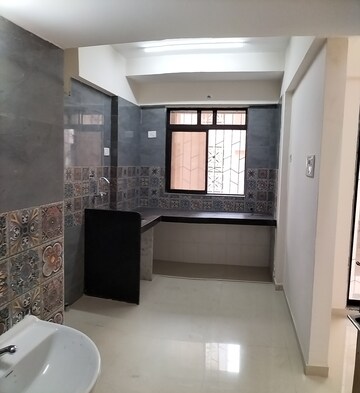 Kitchen in 1 BHK Apartment at Ajmera Vishwa Nagri, Vasai East – for Rent
