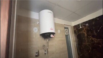 Bathroom in 3 BHK Apartment at Settlers India, Sector 57 – for Rent