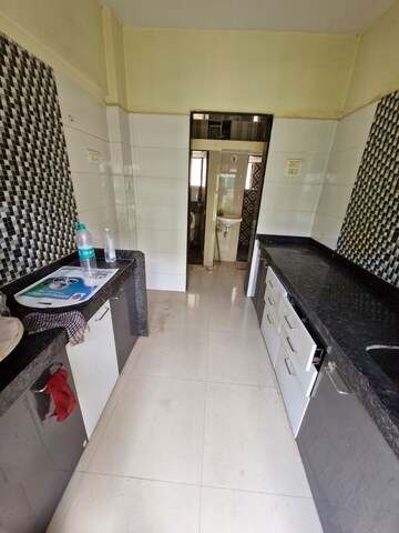 Kitchen in 1 BHK Apartment at Bachraj Residency, Virar West – for Rent