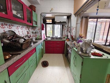 Kitchen in 2 BHK Apartment at Saket Towers Chs Ltd, Thane West – for Rent