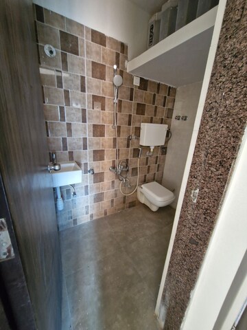 Bathroom in 1 BHK Apartment at Bachraj Landmark, Virar West – for Sale