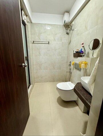 Attached Bathroom in 2 BHK Apartment at Raymond Ten X Vibes, J K Gram – for Rent