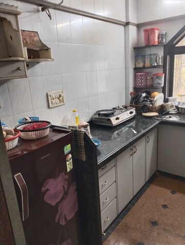 Kitchen in 1 BHK Apartment at Shree Mahavir Darshan, Lower Parel – for Rent