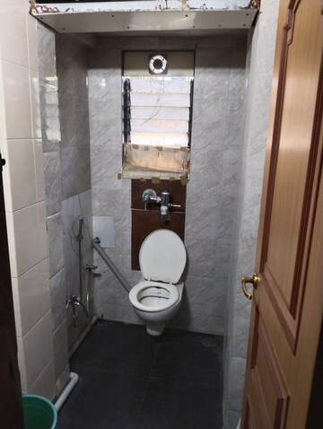 Bathroom in 1 BHK Apartment at Shree Mahavir Darshan, Lower Parel – for Rent