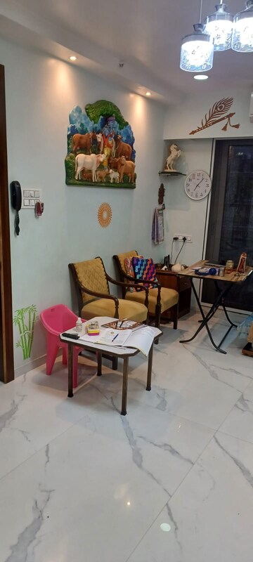 Living Room in 2 BHK Apartment at JK Iris, Mira Road – for Rent