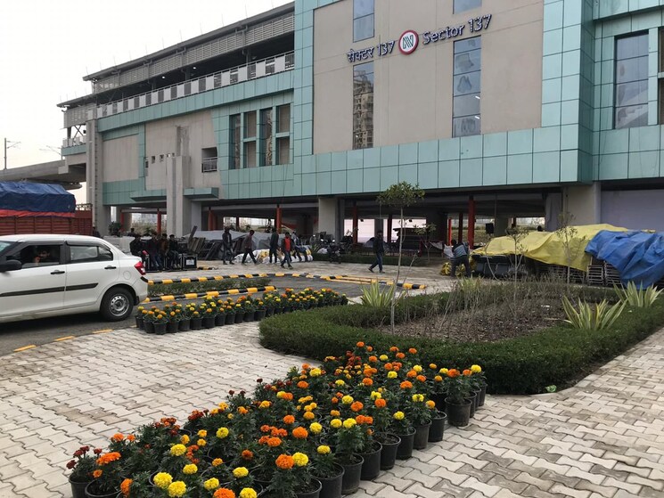 Exterior View, supertech-eco-suites 1 RK 455 Sq.Ft. Apartment In Sector 137 Noida 8832574