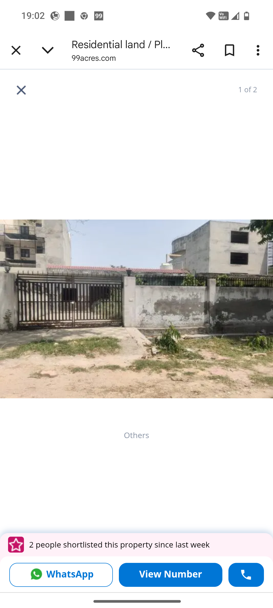 Plot For Sale in RWA Apartments