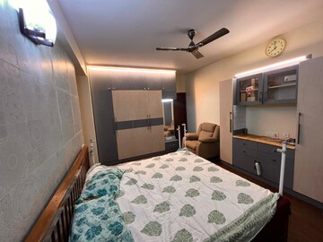 Bedroom in 3 BHK Apartment at SJR Vogue, Whitefield – for Rent