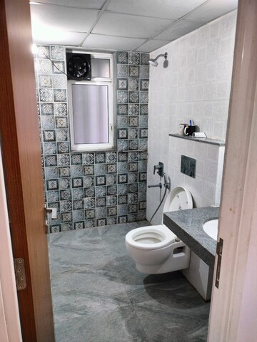 Bathroom in 3 BHK Apartment at Godrej Elements, Hinjewadi – for Rent