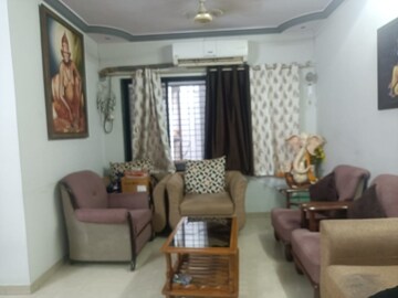 Living Room in 2 BHK Apartment at Leela Cliff CHS, Dahisar West – for Rent