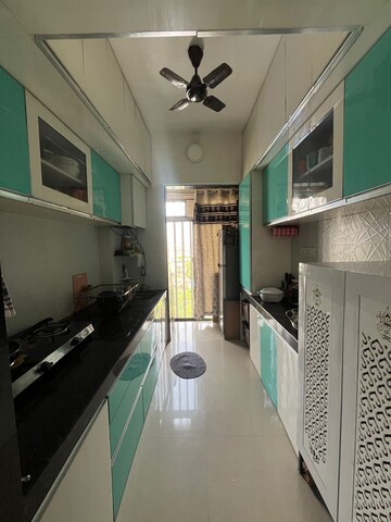 Kitchen in 1 BHK Apartment at Veena Dynasty, Vasai East – for Sale