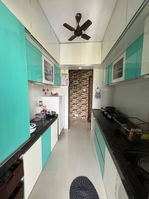 Kitchen in 1 BHK Apartment at Veena Dynasty, Vasai East – for Sale