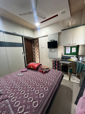 Bedroom in 1 BHK Apartment at Veena Dynasty, Vasai East – for Sale