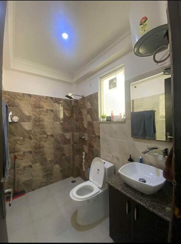 Bathroom in 2 BHK Builder Floor at Huda CGHS, Sector 56 – for Rent