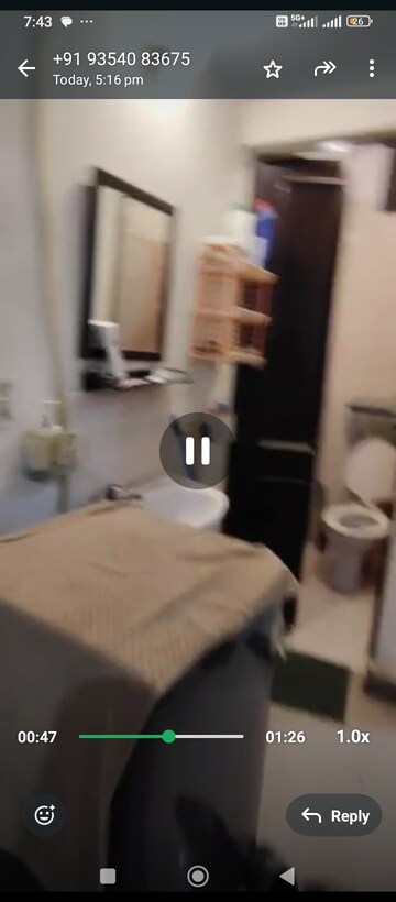 Bathroom in 2 BHK Independent House at Sector 20 – for Rent