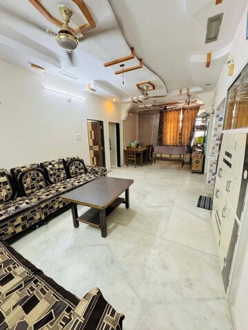 Living Room in 3 BHK Apartment at Bodakdev – for Rent