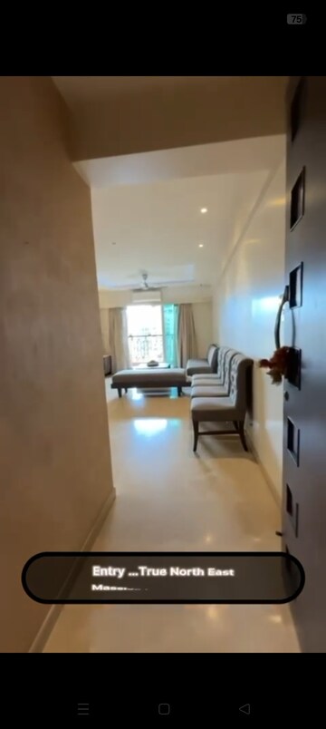 Living Room in 3 BHK Apartment at Hiranandani Meadows, Manpada – for Sale