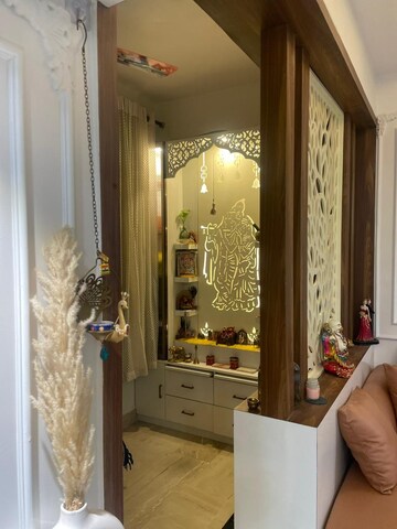 Living Room in 2 BHK Apartment at Amrapali Green, Vaibhav Khand – for Sale