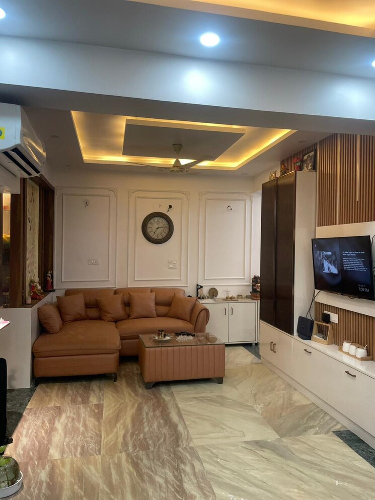 Living Room, amrapali-green 2 Bedroom 1400 Sq.Ft. Apartment In Vaibhav Khand Ghaziabad 8833043