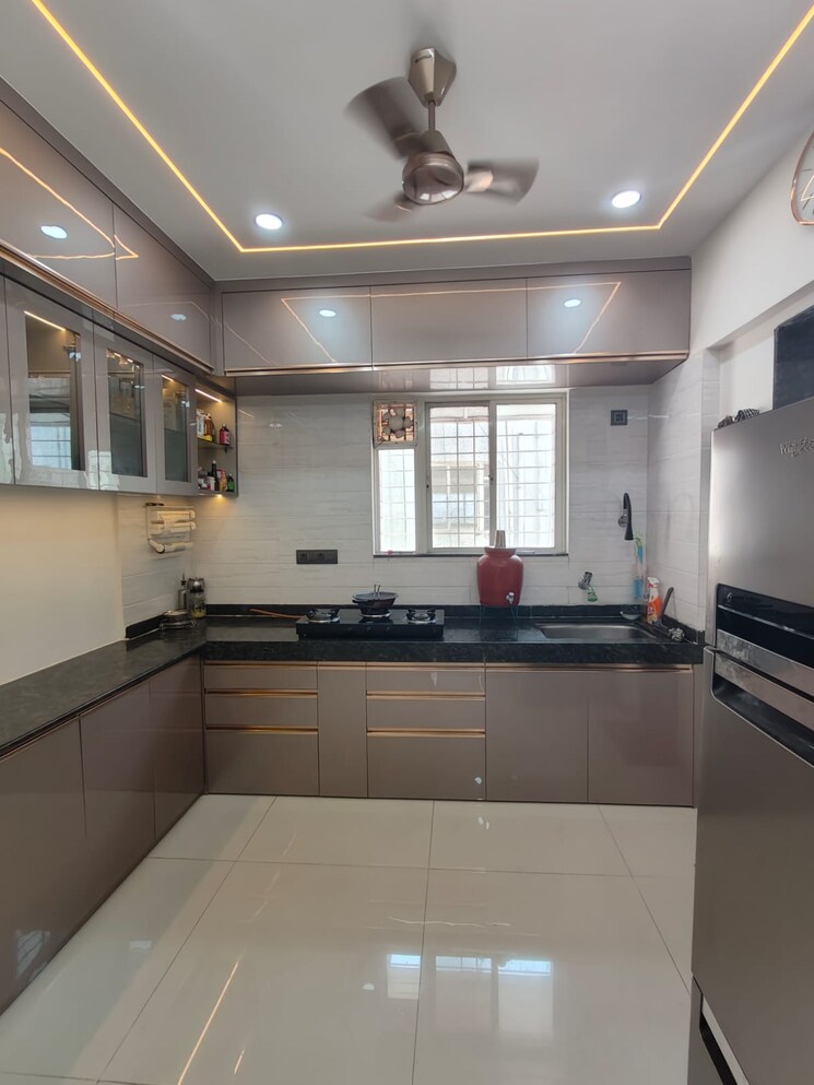 Kitchen, eisha-basilla 2 Bedroom 1200 Sq.Ft. Apartment In Kondhwa Pune 8833052