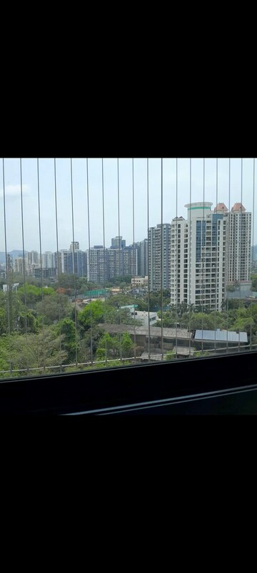 Balcony in 2 BHK Apartment at Kalpataru Immensa, Kolshet Road – for Rent
