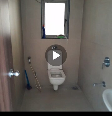 Bathroom in 1 BHK Apartment at Runwal Eirene, Balkum Pada – for Rent
