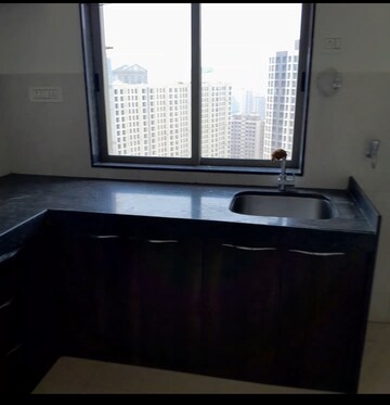 Kitchen in 1 BHK Apartment at Runwal Eirene, Balkum Pada – for Rent