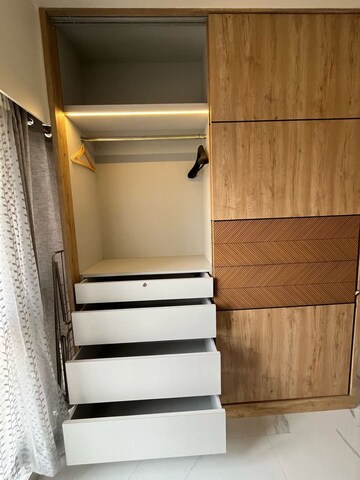Staircase in 2 BHK Apartment at Level The Residences, Andheri West – for Rent