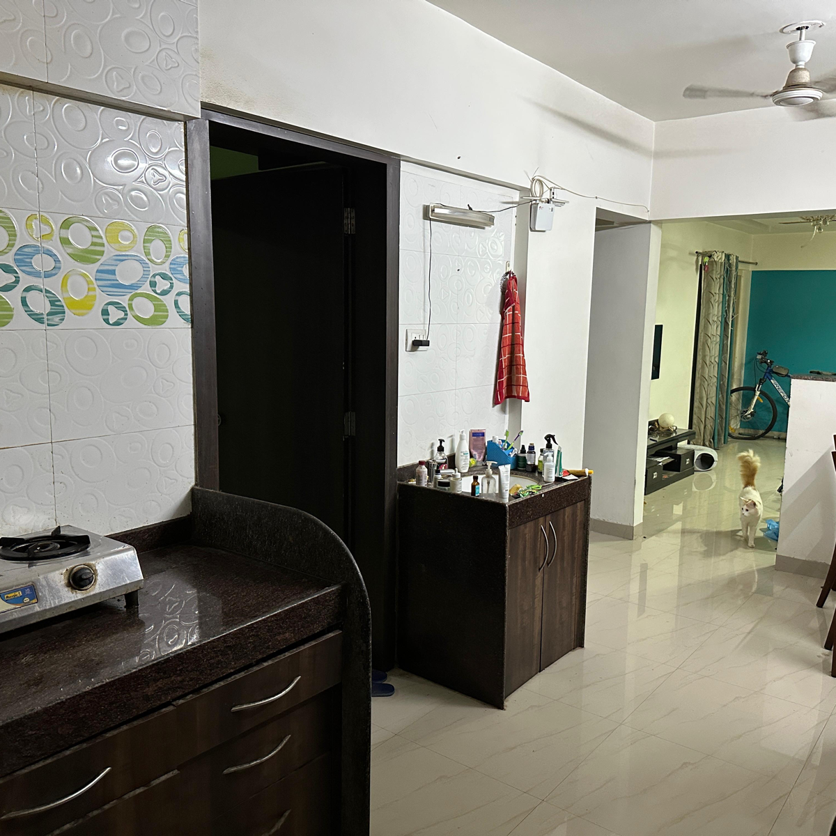 2 BHK + Study Room Apartment For Rent in Malpani Greens