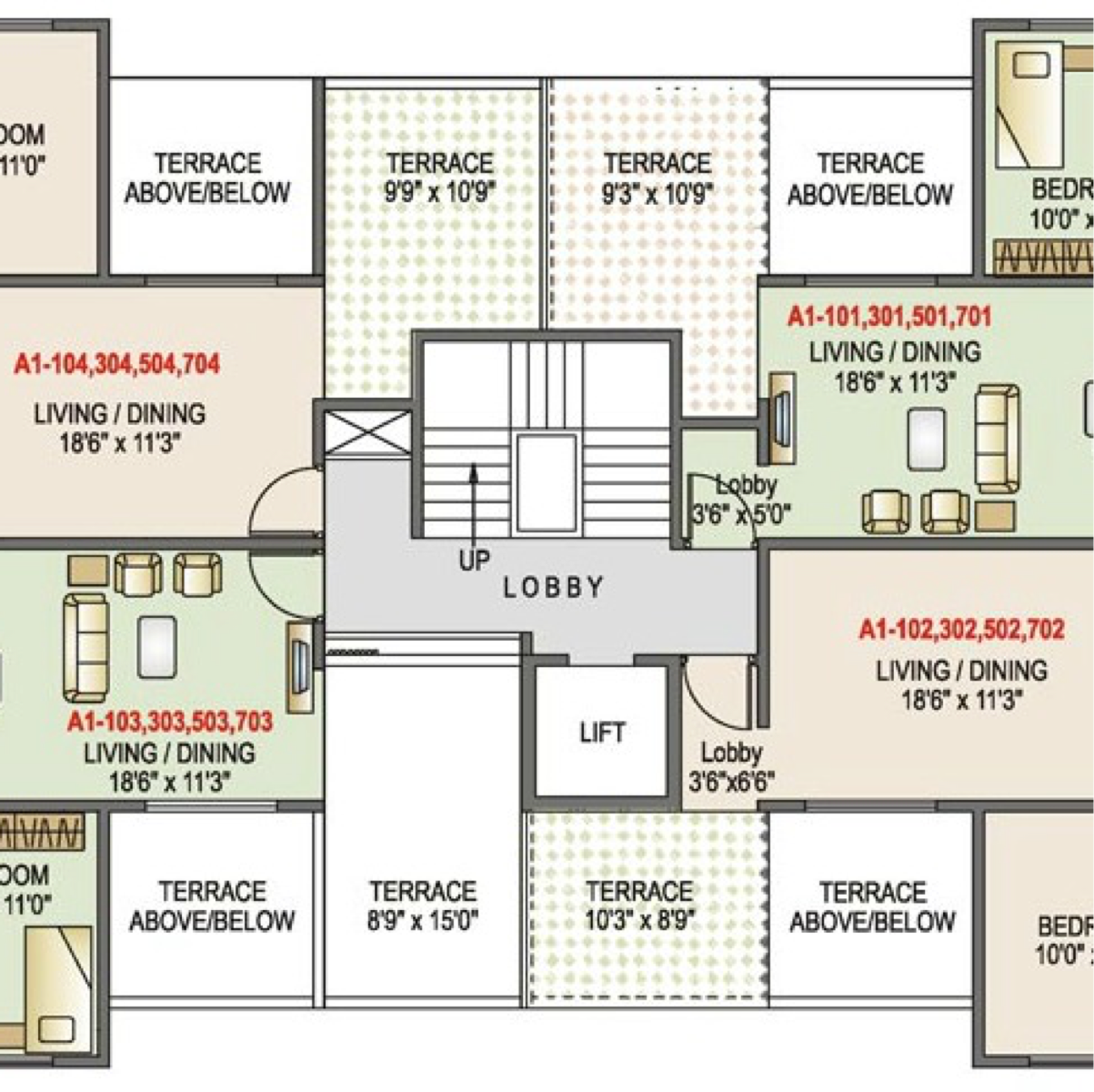 2 BHK Apartment For Sale in GK Rose Icon