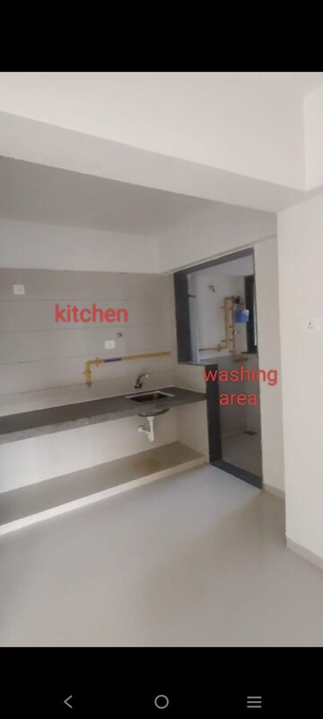 Kitchen in 3 BHK Apartment at Shilp Revanta, Shela – for Rent