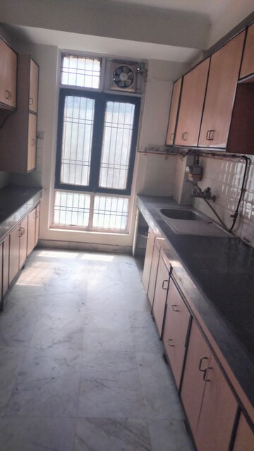 Kitchen in 3 BHK Apartment at The Mahesh CGHS, Sector 21c – for Rent